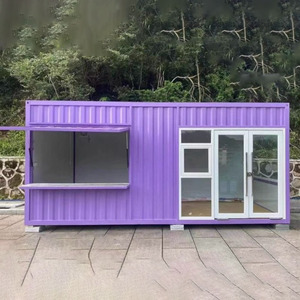 บ้านสำเร็จรูปแบบโมเดิร์นที่สามารถขยายได้ บ้านเคลื่อนที่แบบโมดูลาร์ขนาดเล็ก สำหรับการอยู่อาศัยอย่างหรูหรา และใช้เป็นร้านค้าเคลื่อนที่ - Product Image 2