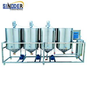 New Used Cooking Oil <strong>Processing</strong> Machine Sunflower Oil Refinery Plant with 380V Crude Oil Refining <strong>Function</strong> Core Component Engine - Product Image 3