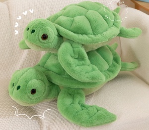 À la mode Super doux dessin animé Animal Simulation <span class=keywords><strong>tortue</strong></span> en <span class=keywords><strong>peluche</strong></span> jouets PP coton remplissage maille mignon enfants cadeaux soulagement du Stress - Product Image 3