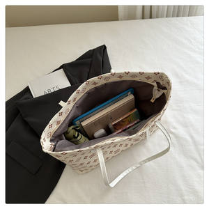 Sac fourre-tout de luxe à grande capacité, nouvelle mode 2025, en cuir PU, sacs à main pour femmes, bandoulière unique, fermeture à glissière, toutes saisons - Product Image 5