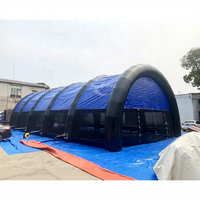 Tente de réception gonflable robuste et imperméable, portable, pour événements extérieurs, expositions, événements sportifs, location