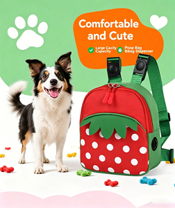 2 in 1 Pet Harness and Treat Pouch Combo Multifunctional Dog <b>Walking</b> Vest - Product Image 2