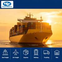 Transitaire de Chine vers le Canada, Agent maritime LCL pour le transport de marchandises, Livraison express porte-à-porte, Support douanier