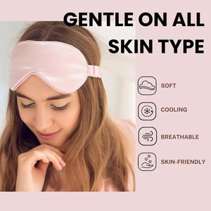 Ensemble Cadeau Luxe : Housse de Couette, Taie d'Oreiller en Soie pour un Sommeil Réparateur, Masque de Sommeil en Soie 100% Soie de Mûrier avec Boîte Cadeau - Product Image 6