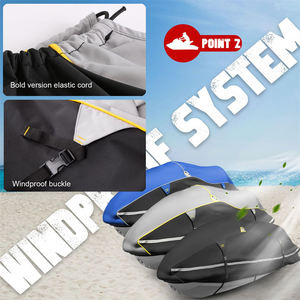 Funda Impermeable para Moto Acuática de 2-3 Plazas, Tela 600D Resistente a Rayos UV, Compatible con Yamaha, Sea-Doo, Kawasaki - Product Image 3