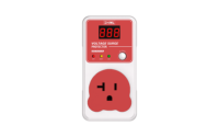 Protector de Voltaje Electrónico Monofásico de 50Hz, 230V, 16A, con Pantalla, para Electrodomésticos como Televisores y Refrigeradores, Protección Contra Sobretensión y Bajo Voltaje