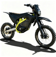 Vente en gros OEM Moto électrique tout-terrain pour adultes 72V 10KW, vitesse maximale 100 km/h, batterie 40Ah longue portée