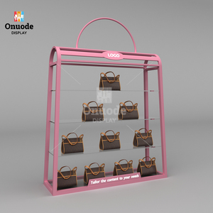 Estantes de Exhibición para Bolsos y Carteras Personalizados |   Accesorios Modernos para Bolsas de Compra |   Estanterías de Pared para Tiendas |   Diseño de Interiores de <span class=keywords><strong>Boutique</strong></span> - Product Image 5