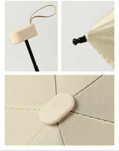 Factory Custom Oem Odm Uv Protection Portable Lightweight <b>Cheap</b> Mini 6K 6 Folding Sun Umbrella - Product Image 2