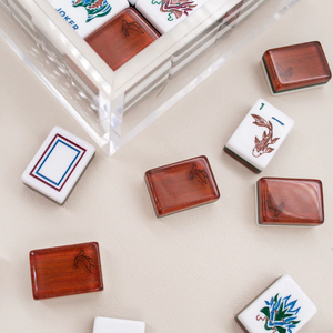 Customized Luxury American Acrylic <b>Mahjong</b> <b>Set</b> 166 160 Tiles Travel <b>Mahjong</b> Singapore <b>Mahjong</b> Rummy Gme <b>Set</b> - Product Image 6