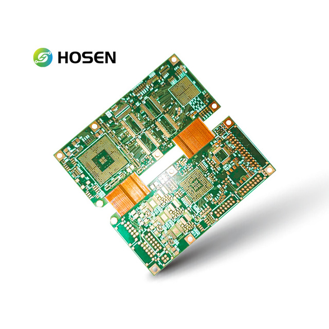 Medical Multi-layer OEM Gerber File Lightweight High-Efficiency Buried Blind Hole Board HDI Process Rigid-Flex FPC 8 PCB