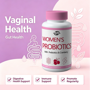 Probiotiques pour femmes avec prébiotiques et canneberge, 120 capsules, soutien à la santé digestive, certifié GMP, marque privée OEM/ODM - Product Image 3