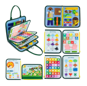 Jouets en <span class=keywords><strong>feutre</strong></span> de haute qualité pour enfants, favorisant le développement de l'intelligence, avec différents thèmes, tableaux d'activités en <span class=keywords><strong>feutre</strong></span>, acceptant la personnalisation. - Product Image 1