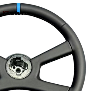 Volant en fibre de carbone véritable YTcarbon pour <span class=keywords><strong>Yukon</strong></span> Denali 91-95, accessoires intérieurs de voiture, style course modifié, personnalisé - Product Image 3
