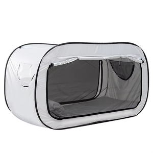 1-2 Person Indoor/Outdoor Four-season Extended Type Camping Pop Tent Hot Selling Polyester <b>Bed</b> Tent Fiberglass Pole - Product Image 5