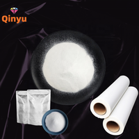 Poudre de transfert thermique Qinyu Puff Powder Hot Melt DTF pour impression sur t-shirt, colle