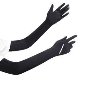 Manchons de bras en soie glacée unisexe, fins, protection UV, pour la conduite, le sport, le cyclisme, design dégradé - Product Image 2