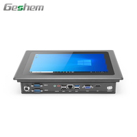 Panel PC Táctil Capacitivo de 10 Pulgadas con Windows 10/11, CPU Intel Core I3/i5/i7, Panel de Control Industrial Portátil en Stock