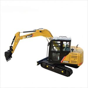 Mini-excavatrice Sany Sy65C d'occasion de bonne qualité, d'origine chinoise, excavatrice compacte de 6 tonnes à vendre - Product Image 1