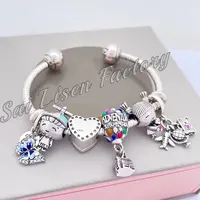 Sai Lisen - 925 Sterling Silver Charms, 100% Real