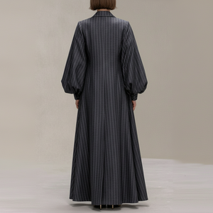 Manteau <span class=keywords><strong>Kimono</strong></span> <span class=keywords><strong>Chic</strong></span> en Rayonne à Motifs Floraux pour Femme, Manches Longues, Poches, Style Modeste, Inspiré de l'<span class=keywords><strong>Abaya</strong></span> de Dubaï, Commande Minimale 2 Pièces, Longueur Cheville - Product Image 3