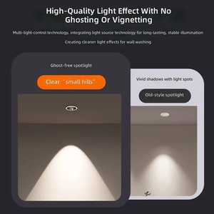15W Decken-Spotlight Schwarzes Dekoratives <span class=keywords><strong>Mini</strong></span>-Gehäuse Einbaustrahler Hotel <span class=keywords><strong>LED</strong></span> COB Downlight - Product Image 2