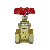 Vanne de régulation pour projets d'agencement d'eau, commande hydraulique manuelle, en laiton, filetage BSPT, DN20, filetage interne, pour le contrôle du débit (ouverture/fermeture)