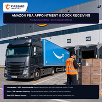 Expédition directe de camions Firebird pour de grandes envois vers l'Europe, FBA, avec tri par courrier, fret compétitif pour cartons et palettes.