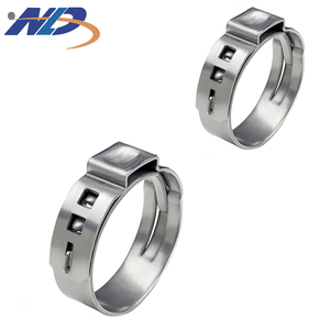 Bán buôn Chất lượng cao thép không gỉ phụ tùng ô tô pex ống một Tai Pinch Kẹp mỏng Độ dày Clip duy nhất tai Ống kẹp - Product Image 4