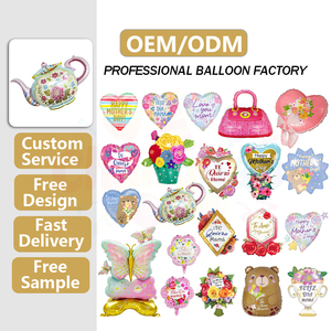 Palloncini in Foil a Forma di Cuore con Stampa 'Feliz Dia Mama' per la <span class=keywords><strong>Festa</strong></span> <span class=keywords><strong>della</strong></span> <span class=keywords><strong>Mamma</strong></span>, Decorazioni per Feste, Vendita all'Ingrosso - Product Image 1