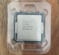 Processeur de bureau Intel Core I5-6600K d'occasion, LGA1151, 4 cœurs, 4 threads, 3,5-3,9 GHz, 6 Mo de cache, CPU overclockable