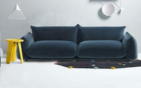 Canapé modulaire au design moderne, un incontournable du mobilier contemporain, canapé en tissu rembourré
