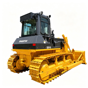 Bulldozer Shantui SD16 de 17 Toneladas y 120KW de Potencia, Modelo 2025, Capacidad de Aplicación de Aserrín de 4.5m, para Nivelación de Terrenos, Garantía de Calidad - Product Image 1