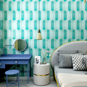 Baldosa de metro en forma de pluma Irregular, baldosa Digital 3D, artística, Irregular, verde, precio de fábrica - Product Image 5