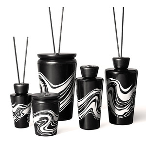 Mescente nhà sang trọng khuếch tán thế giới của nghệ thuật mùi hương nước hoa mây sậy lâu dài hương thơm chất liệu thủy tinh - Product Image 2