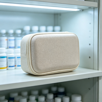 Boîte de transport antichoc en EVA rigide pour flacons, avec insert en mousse personnalisé, portable, pour ampoules de laboratoire et échantillons