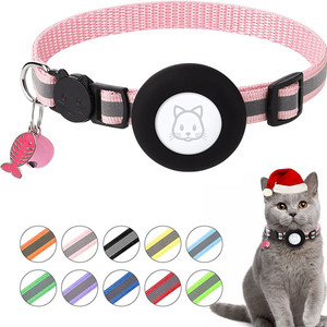 <span class=keywords><strong>Collar</strong></span> Reflectante Ajustable para Gatos con Cubierta para Rastreador, Disponible en Varios Colores, <span class=keywords><strong>Collar</strong></span> Protector para Gatos - Product Image 2