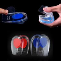Coussinets de talon en gel de silicone, coussinets de confort pour les pieds atteints de fasciite plantaire, coussinets de chaussures pour soulager la douleur, épine calcanéenne, soulagement de la douleur de l'achille