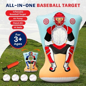 Cible de lancer de baseball gonflable en PVC 91*51*112 CM, jeu de lancer double face pour enfants, idéal pour les anniversaires, divertissement intérieur et extérieur - Product Image 3