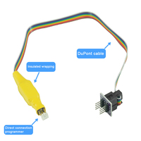 150mil Clip SOIC8 SOP8 Tes untuk EEPROM 93CXX/25CXX/24CXX Pemrograman Sirkuit USB Programmer TL866 RT809F RT809H CH341A