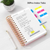 Bloc-notes A5 personnalisé de haute qualité et bon marché avec impression de logo et de taille personnalisés, carnet de notes de bureau A5, carnet à spirales rose pour filles