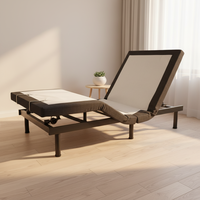 Base de lit réglable électrique RMT Motion avec fonction massage, cadre métallique, taille King-Size, pour lit électrique réglable (ne convient pas à la vente au détail)