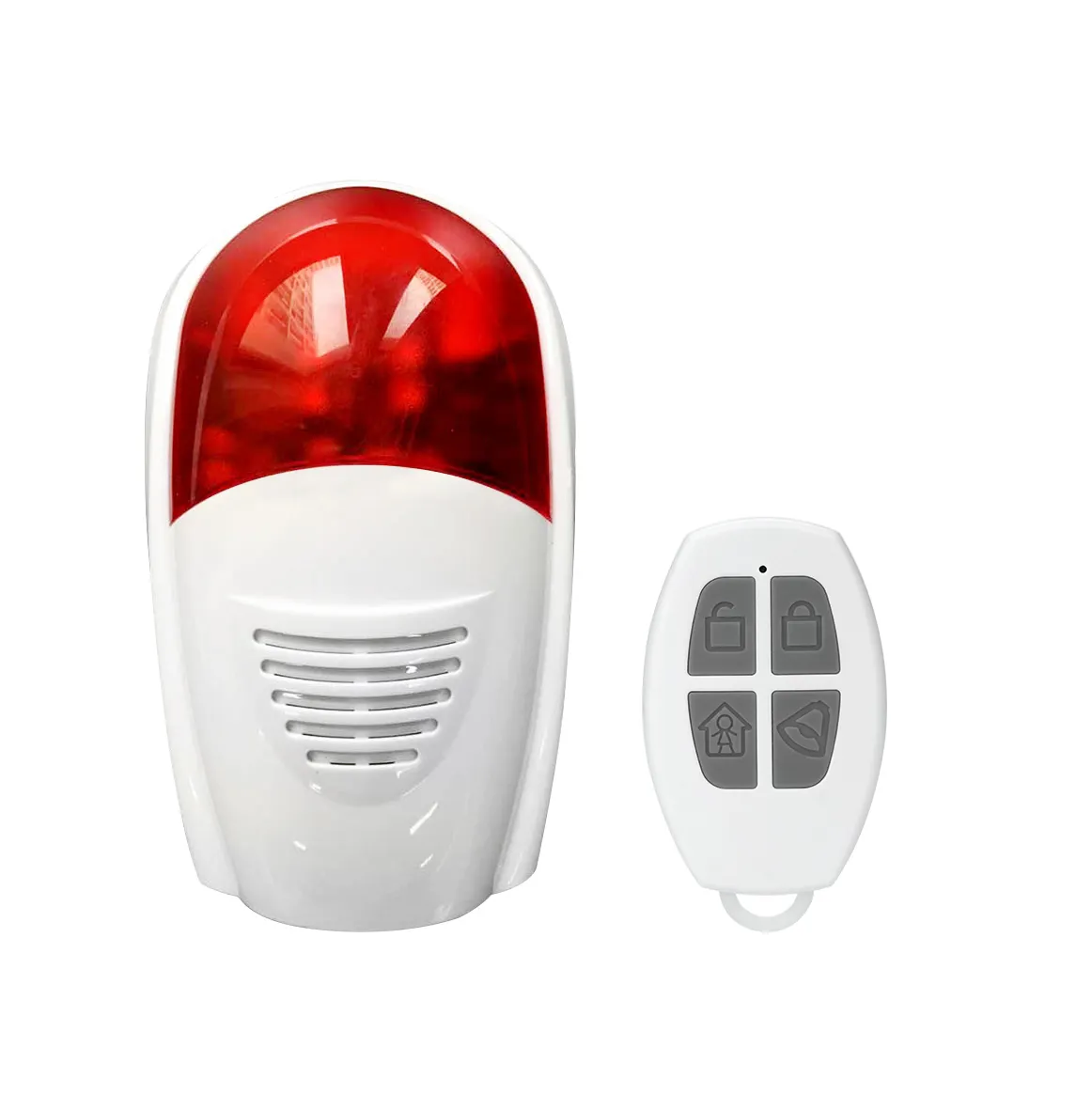 CE approved Strobe siren alarm horn strobe sounder with flash light
