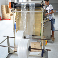 Sacs d'Emballage Plats en Plastique Transparent PE/HDPE Soudables à Chaud pour Stockage Alimentaire