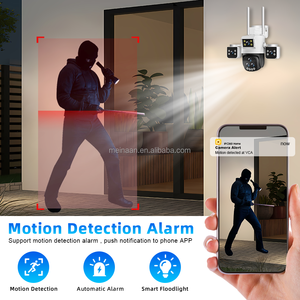 กล้องวงจรปิดไร้สายแบบไฮบริดซูมได้20MP IPC360บ้าน5เลนส์20X กล้องรักษาความปลอดภัยกลางแจ้ง Wi-Fi 360 PTZ - Product Image 6