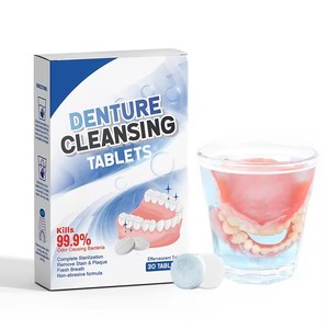 Tabletas de limpieza para dentaduras <span class=keywords><strong>Invisalign</strong></span> protector bucal <span class=keywords><strong>limpiador</strong></span> retenedor - Product Image 4