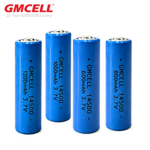 Batería Recargable de Iones de Litio GMCELL 10C ICR 14500 1000mAh 3.7V OEM, Paquete de Baterías de 600mAh/800mAh/1200mAh - Product Image 1