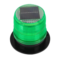 Luz de advertencia de señal estroboscópica solar para exteriores, luz indicadora impermeable, lámpara LED, luz intermitente, alarma de seguridad, autobús escolar