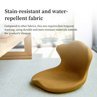 Coussin de Soutien Lombaire Ergonomique Portable le Plus Vendu pour Étudiants, Correction de Posture, Chaise de Bureau, Coussin de Siège en Mousse à Mémoire de Forme 100%