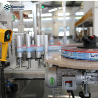 Machine d'étiquetage automatique rotative et linéaire à alimentation par rouleau pour étiquettes OPP BOPP avec colle thermofusible
